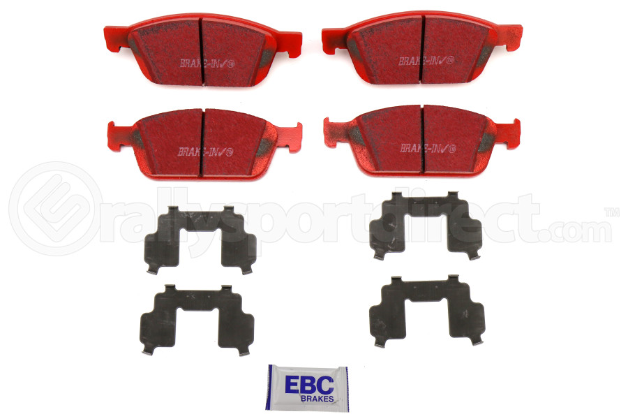 Ebc Brakes Redstuff Ceramic Front Brake Pads Ford St 2014 2018 Dp32145c Rallysport Direct