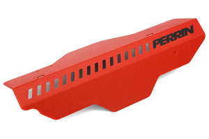 PERRIN Belt Cover Red - Subaru Models (inc. 2002-2014 WRX / 2004+ STI)