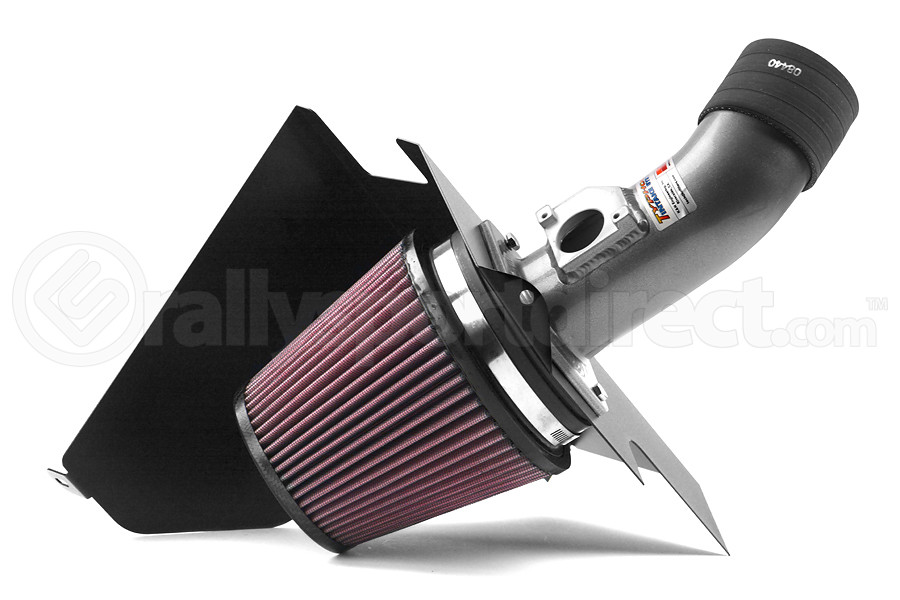 KN Typhoon Short Ram Air Intake System Silver Subaru WRX STI 2004