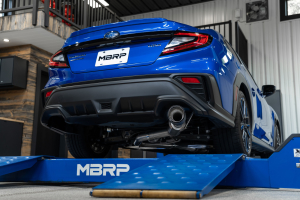 MBRP Cat Back Exhaust 3 inch Single Exit w/ Carbon Tip - Subaru WRX 2022+