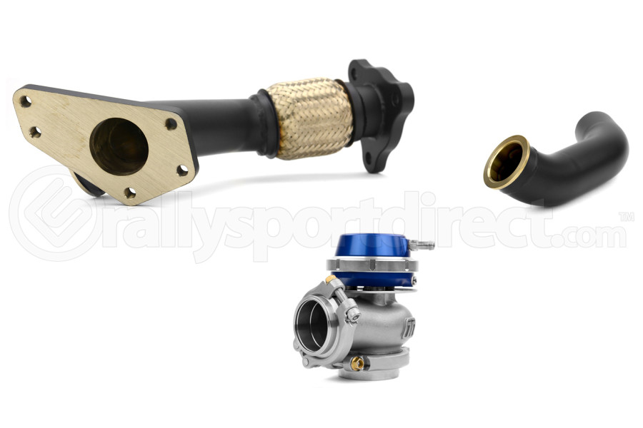 GrimmSpeed and Turbosmart 3840mm Black Ceramic Coated EWG 3Bolt Uppipe