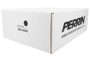 PERRIN Air Oil Separator Black Aftermarket FMIC - Subaru Models (inc. WRX 2002-2014 / STI 2008-2020)