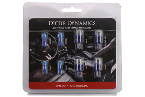 Diode Dynamics Stage 1 Blue LED Interior Lighting Kit - Ford Mustang 2015+