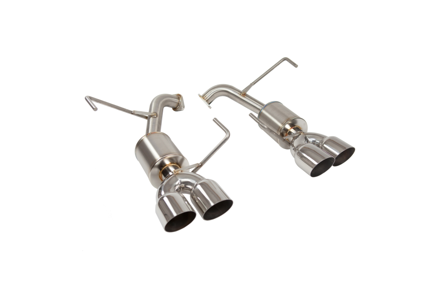 Nameless Performance Axle Back Quad Exit Exhaust W 5in