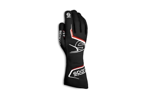 Sparco Arrow Racing Gloves Black / Red - Universal