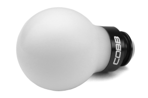 COBB Tuning Delrin Shift Knob White/Black 5MT - Subaru 5MT Models (inc. 2002-2014 WRX)