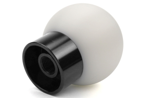 AutoStyled Shift Knob Black w/ White Delrin Center - Ford Focus RS 2016+ / Ford Focus ST 2013+ / Ford Fiesta ST 2014+