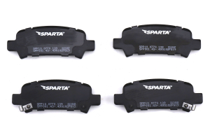 Sparta Evolution SPP 1.0 Rear Brake Pad Set - Subaru Models (inc. 2002-2005 WRX / 2005-2009 Legacy GT)