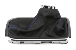 Subaru CVT Shifter Boot w/ Blue Stitching - Subaru CVT Models (inc. 2015+ WRX / Crosstrek / Impreza)