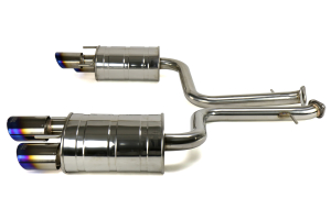 Invidia Q300 Axle Back Exhaust Titanium TIps - Lexus RC350/RC200T 2015+