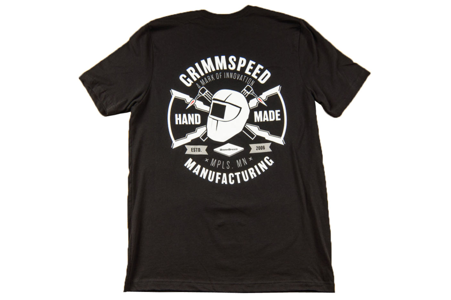 GrimmSpeed MFG Hand-Made T-Shirt Black - Universal