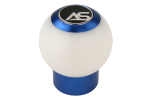 AutoStyled Shift Knob Blue w/ White Delrin Center - Ford Focus RS 2016+ / Ford Focus ST 2013+ / Ford Fiesta ST 2014+