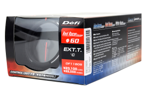 Defi Red Racer EGT Exhaust Gas Temperature Gauge Metric 60mm 200-1100C - Universal