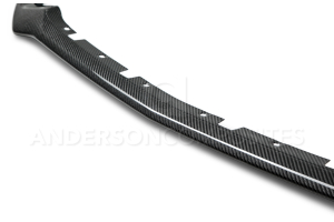 Anderson Composites Type-AO Carbon Fiber Front Chin Splitter - Ford Mustang 2015-2017