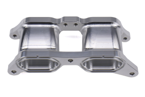 IAG Lower Intake Plenum Silver - Subaru WRX 2015+