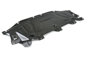 OLM Carbon Fiber Radiator Cooling Plate - Toyota Supra 2020+