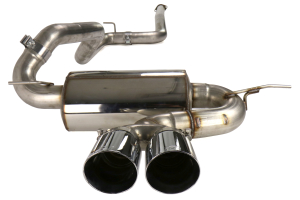 AWE Touring Edition Cat Back Exhaust Non-Resonated Chrome Silver Tips - Ford Focus ST 2013+