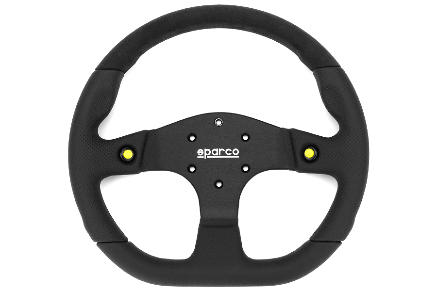 Sparco Steering Wheel L999 Black AlcantaraLeather 2 015TMG22TUV