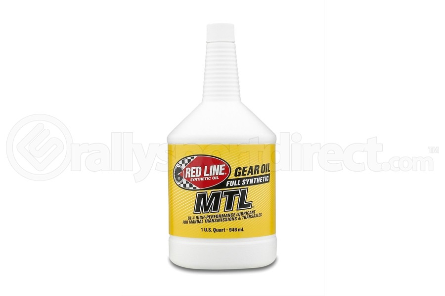 Red Line MTL 75W80 GL4 Gear Oil 1QT 50204 Free ShippingRallysport