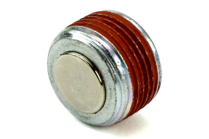 Dimple Rear Differential Magnetic Drain Plug 34in Jnpt
