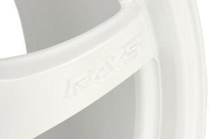 Gram Lights 57CR 18x9.5 +38 5x100 Ceramic Pearl - Universal