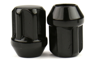 Bull Lock Tuskey 12X1.25 Lock Nuts Black - Universal