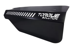 Torque Solution Engine Pulley Cover Black - Subaru WRX 2015 - 2020