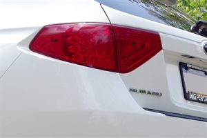 IAG RockBlocker Red Smoke Tail Light Overlay Film Kit - Subaru WRX / STI (Hatch) 2008 - 2014
