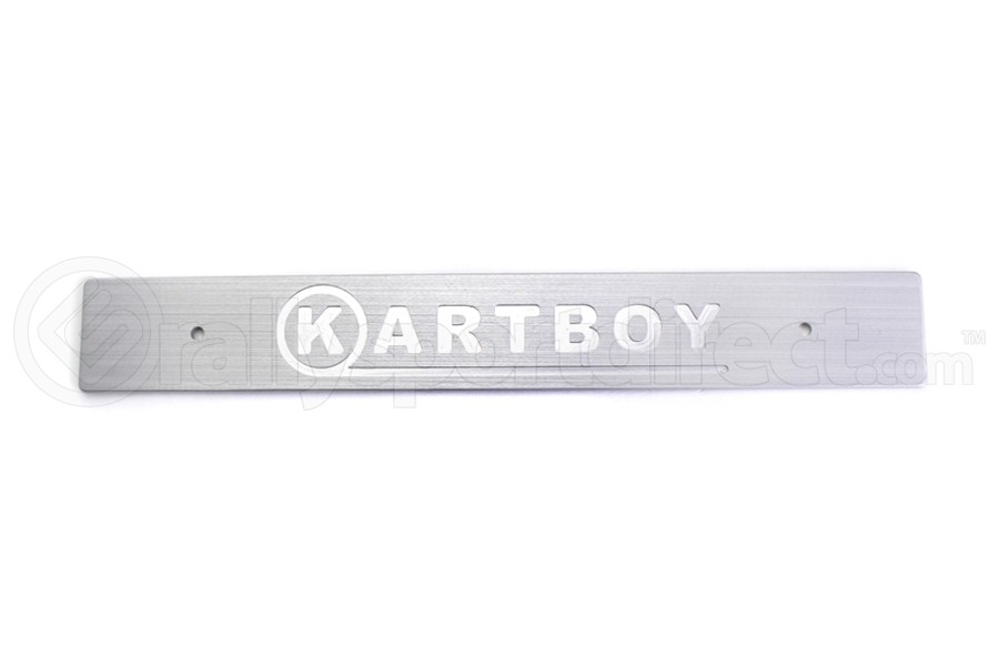 Kartboy Front License Plate Delete Silver - Subaru Models