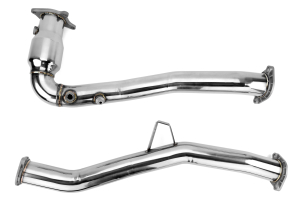 Invidia Catted Downpipe w/ 2 Bungs CVT - Subaru WRX 2015+