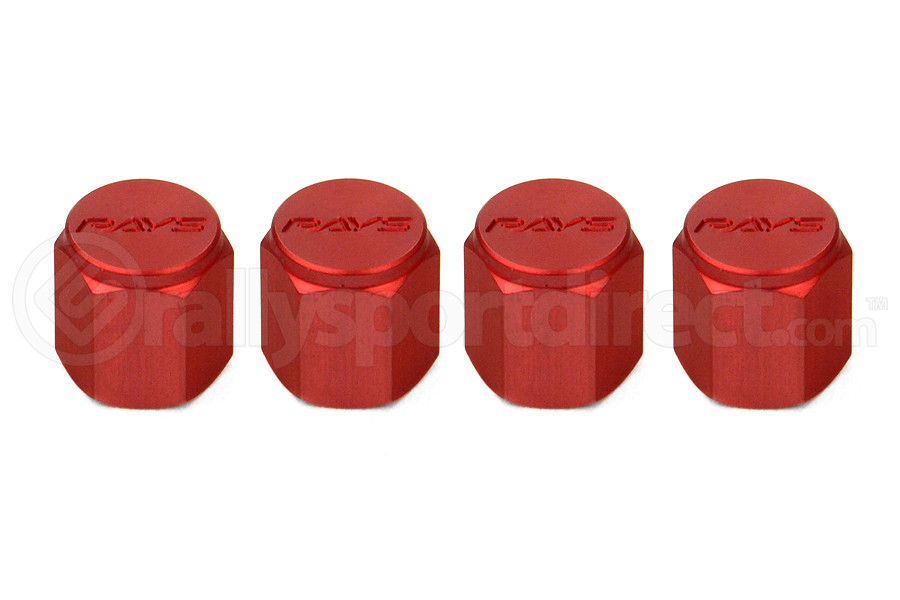 Volk Racing Rays Valve Stem Caps Red (Part Number: WVALRD2) Volk Racing Rays Valve Stem Caps Red (Part Number: )