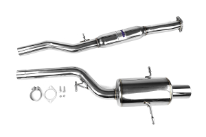 Invidia G200 Cat Back Exhaust Stainless Steel Tip - Subaru Forester XT 2004-2008
