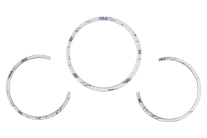 RSP Speedometer Trim Rings Silver - Subaru BRZ 2013-2017