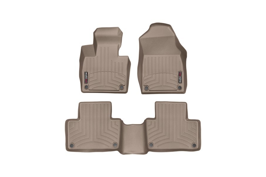 Weathertech Front and Rear Floorliners Tan - Subaru Outback 2020+