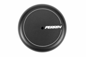  PERRIN Performance Black Oil Filter Cover  - 2015+ Subaru WRX / 2015+ Subaru BRZ