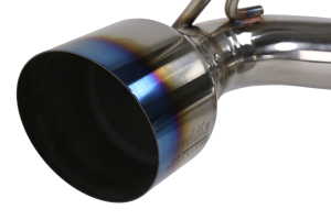 Invidia Dual N1 GT Cat Back Exhaust Titanium Tips - Nissan 370Z 2009+