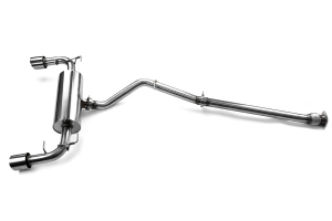 Perrin Cat Back Exhaust Non Resonated Subaru Premium 2013 2017