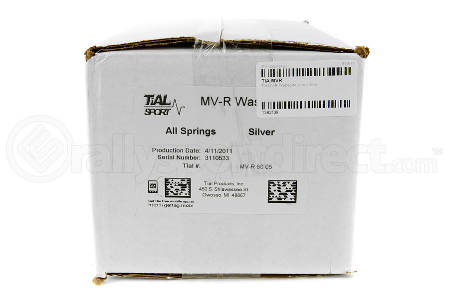 Tial MV-R Wastegate 44mm Silver w/ All Springs (Part Number: MVR) Tial MV-R Wastegate 44mm Silver w/ All Springs (Part Number: )