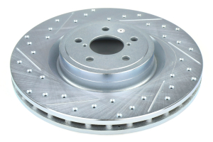 Stoptech Ctek Sport Drilled And Slotted Front Rotor Pair