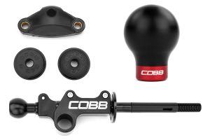 COBB Tuning Stage 1+ Drivetrain Package w/ Black/Red Knob - Subaru STI 2004+