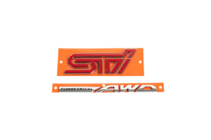 Subaru OEM JDM Driver Side Trunk Emblems  - Subaru WRX 2022+