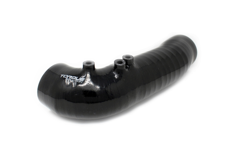 Torque Solution Turbo Inlet Hose Non-Recirculating 3in Black
