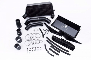 Process West Black Verticooler Top Mount Intercooler - Subaru WRX 2015-2018