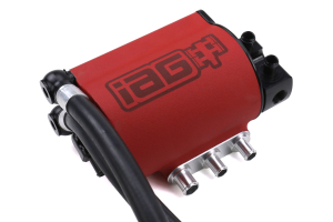 IAG Performance V3 Street Series Air / Oil Separator Red - Subaru WRX 2015 - 2020