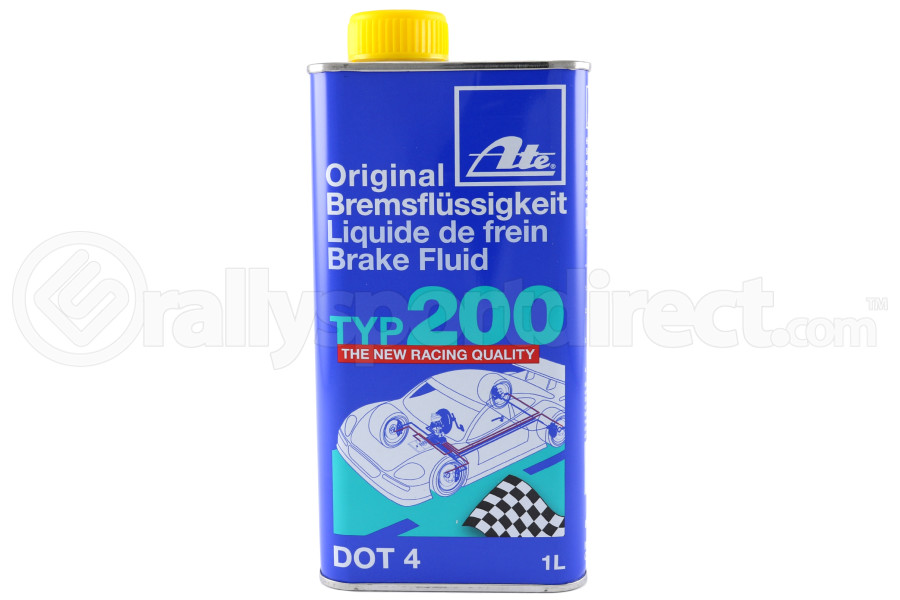 ATE Type200 Brake Fluid DOT 4 1L 106256 Free ShippingRallysport Direct
