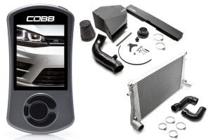 COBB Tuning Stage 2 Power Package Black - Volkswagen Golf R (Mk7) 2015+