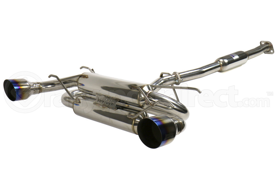 Invidia Gemini R400 Catback Exhaust System Titanium Tips Subaru