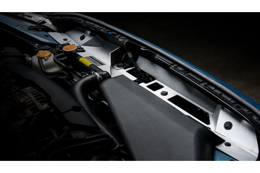 Compressive Tuning Smart Flow Radiator Shroud White - Subaru WRX / STI 2015-2021