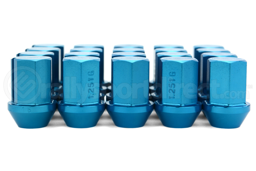 Volk Racing Rays 35MM 12X1.25 Lug Nuts Blue (Part Number: W3512125U) Volk Racing Rays 35MM 12X1.25 Lug Nuts Blue (Part Number: )