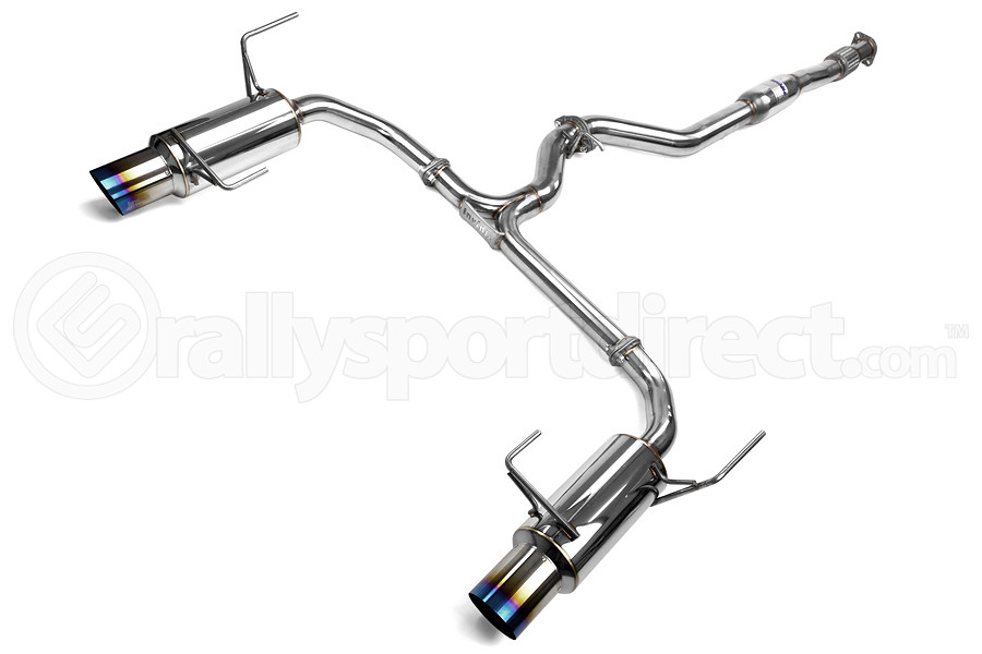 Invidia N1 Cat Back Exhaust Titanium Tips Subaru 2 5gt 2010 2012